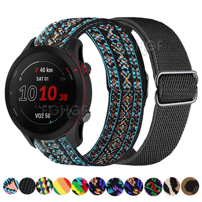 Garmin Elastic Nylon Smartwatch Band - Stretch Strap