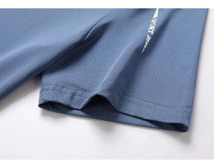 CHRLCK Men's Quick Dry Running T Shirt Size M Breathable Outdoor Sports Tee Hiking Fishing Summer Essentials