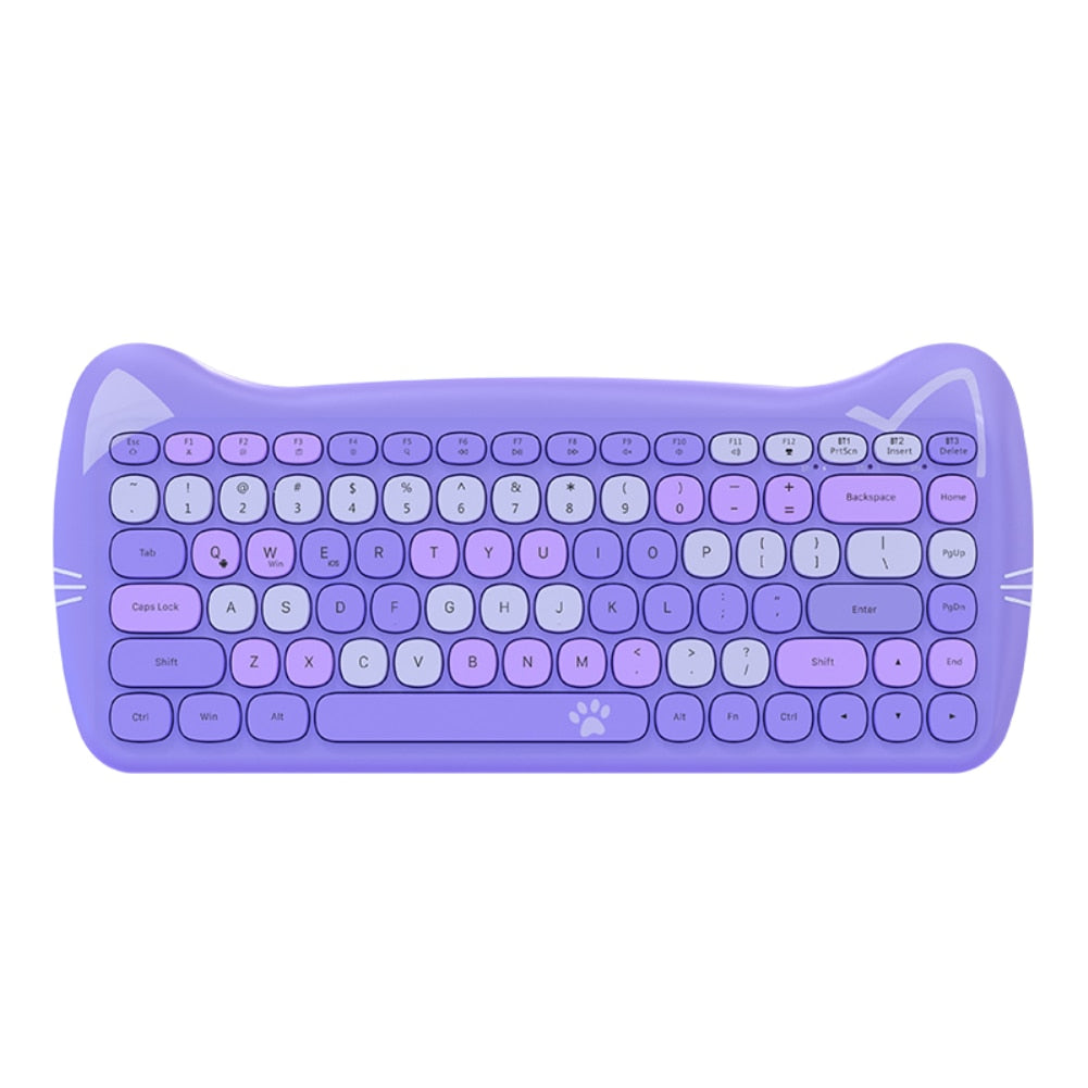 Multicolored Purple Without Mouse-