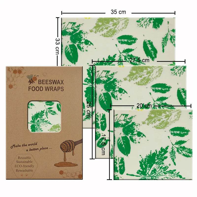 Eco-Friendly Reusable Food Wraps