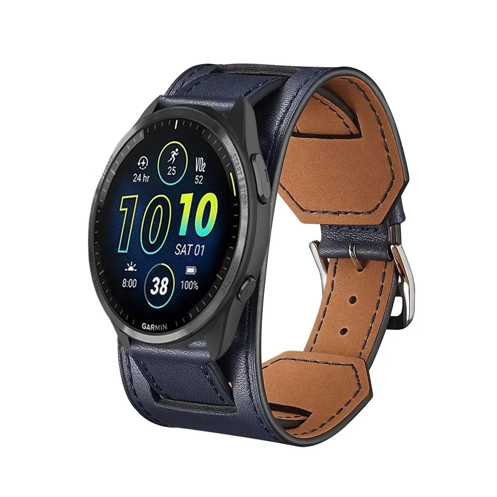 Garmin Leather Watch Band - Classic Strap