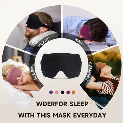3D Contoured Sleep Mask