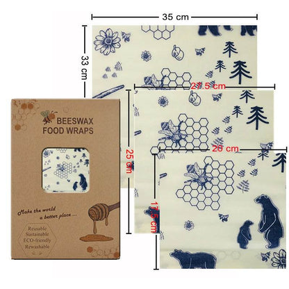 Eco-Friendly Reusable Food Wraps
