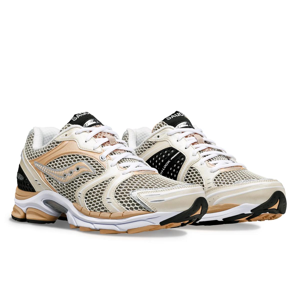 Saucony Men's Progrid Triumph 4 Cream/Tan