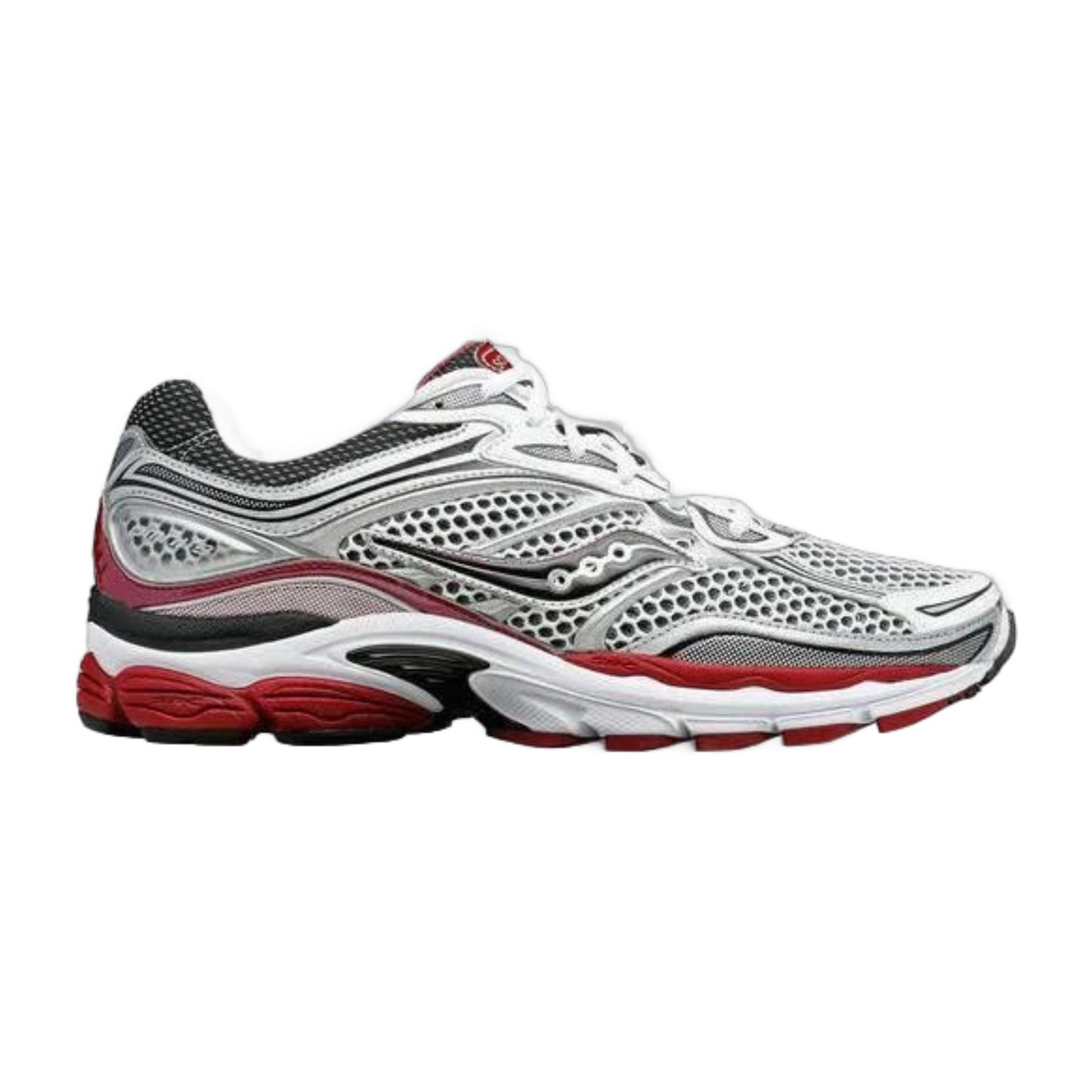 Saucony Men's Progrid Omni 9 White/Silver/Red