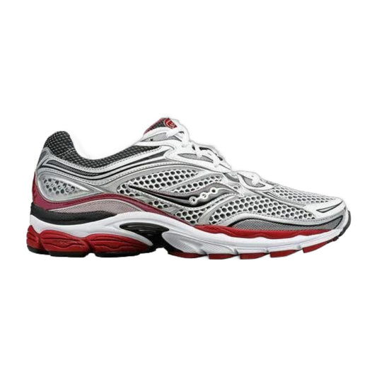 Saucony Men's Progrid Omni 9 White/Silver/Red