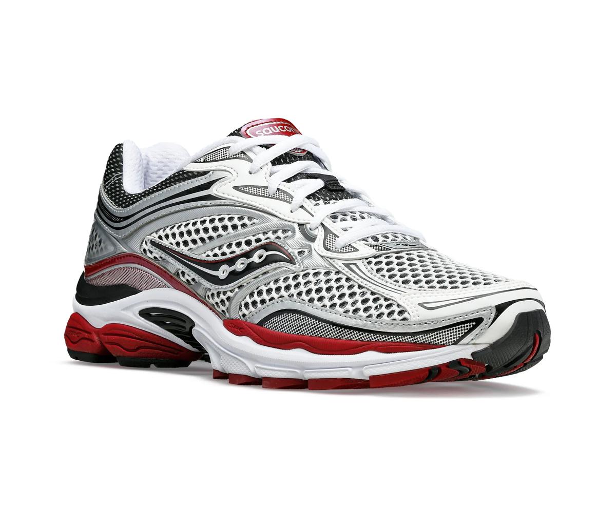 Saucony Men's Progrid Omni 9 White/Silver/Red