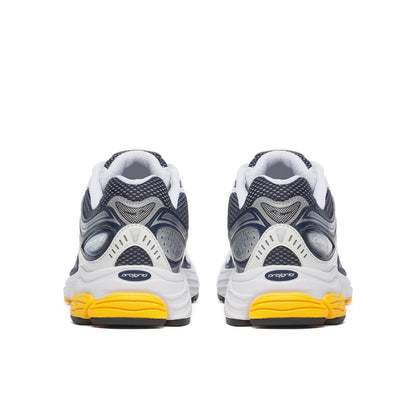 Saucony Men's Progrid Omni 9 White/Navy/Yellow