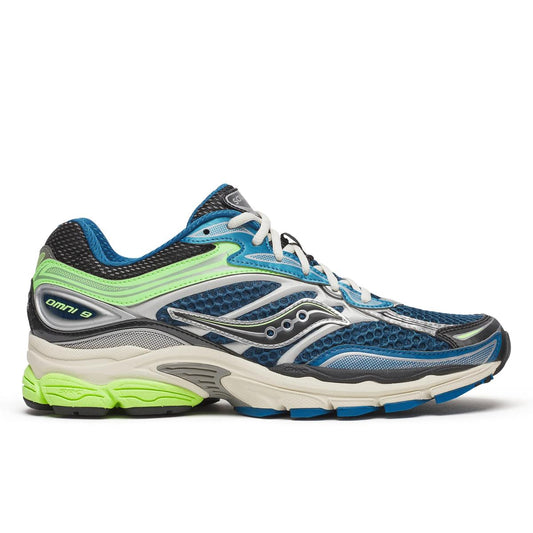 Saucony Men's Progrid Omni 9 Blue/Lime