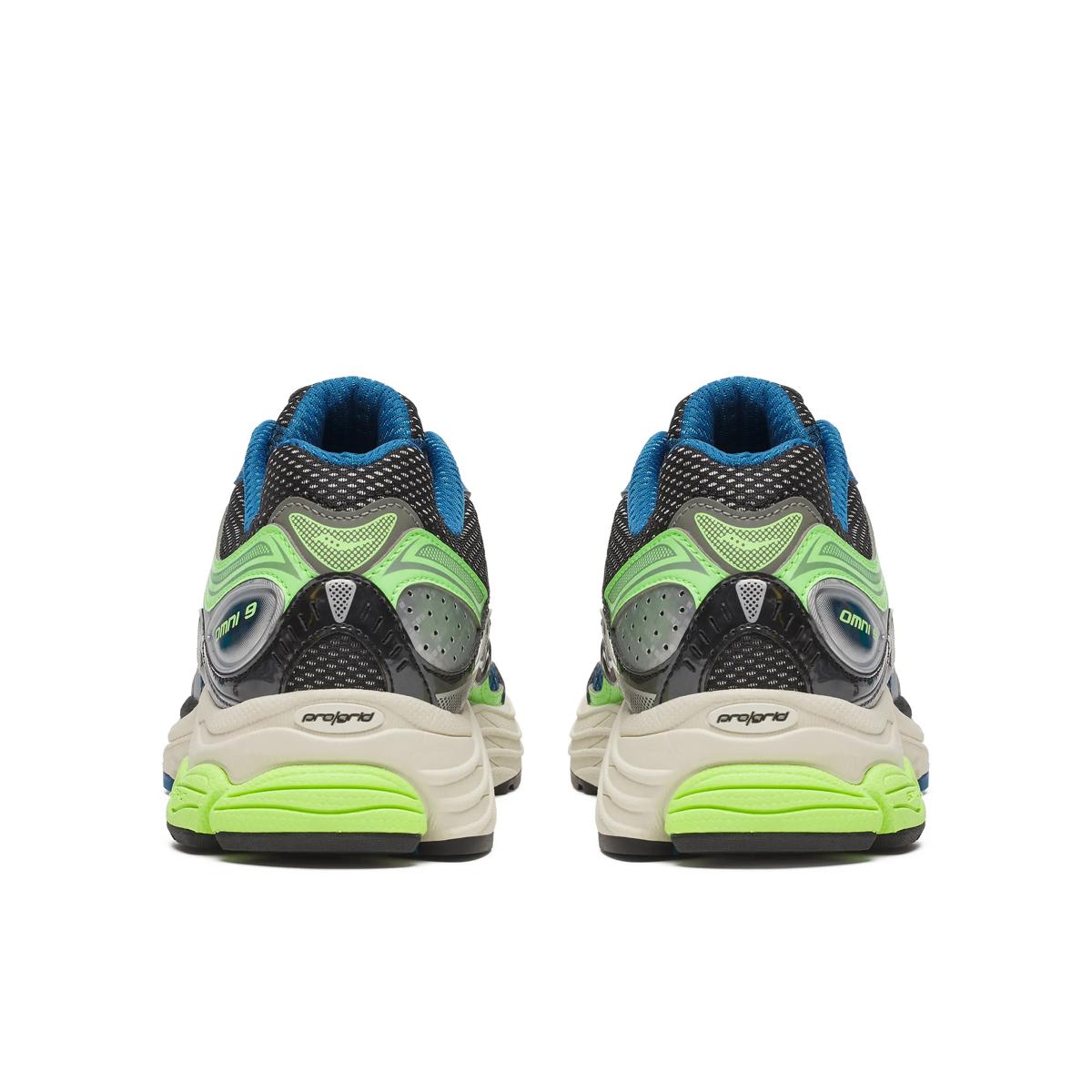 Saucony Men's Progrid Omni 9 Blue/Lime