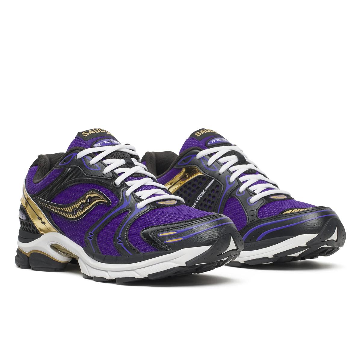 Saucony Men's Progrid Triumph 4 Purple/Gold