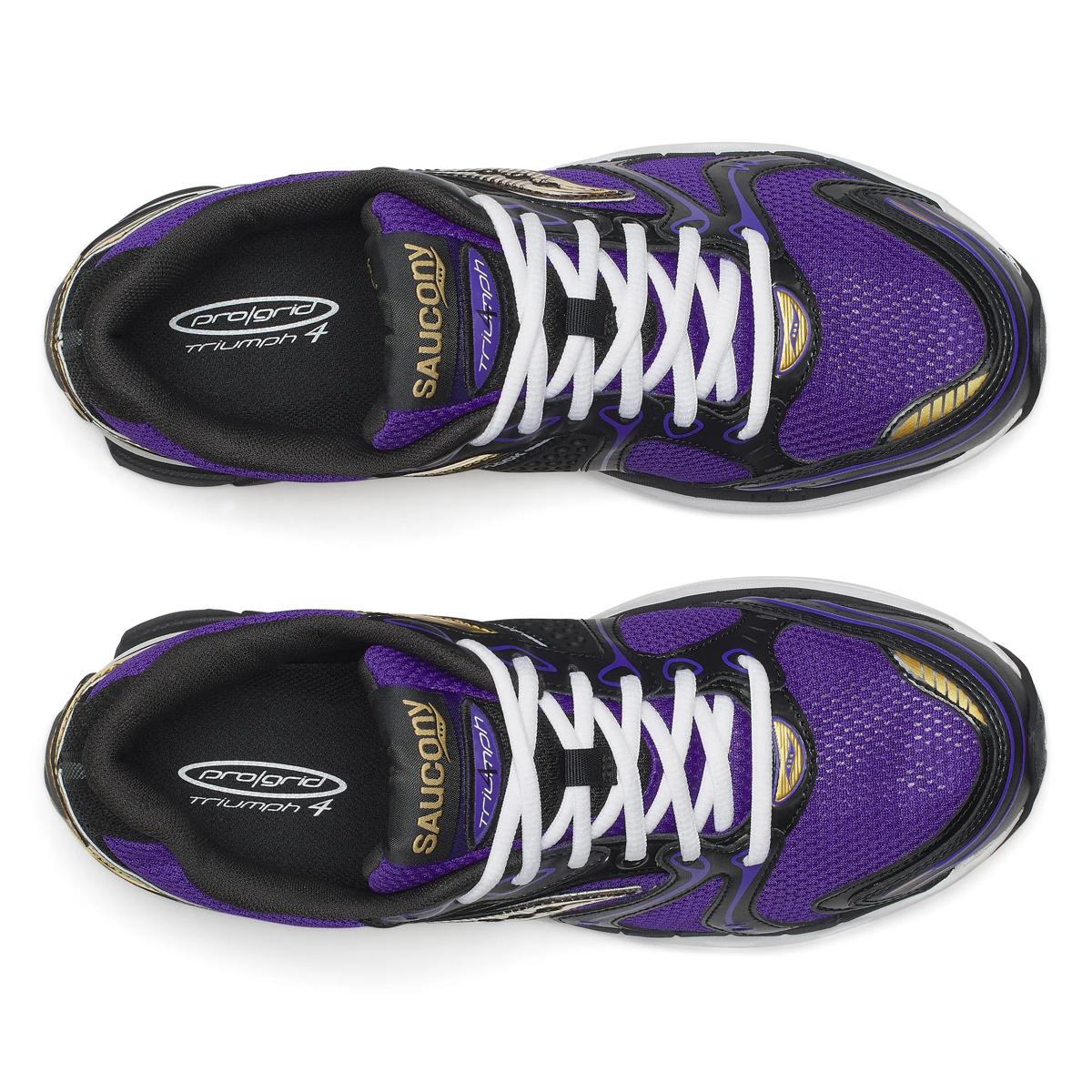 Saucony Men's Progrid Triumph 4 Purple/Gold