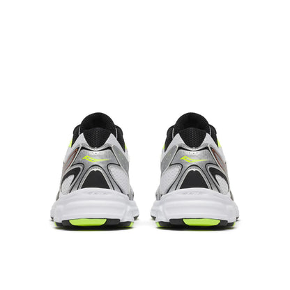 Saucony Men's Ride Millennium White/Silver/Lime/Orange