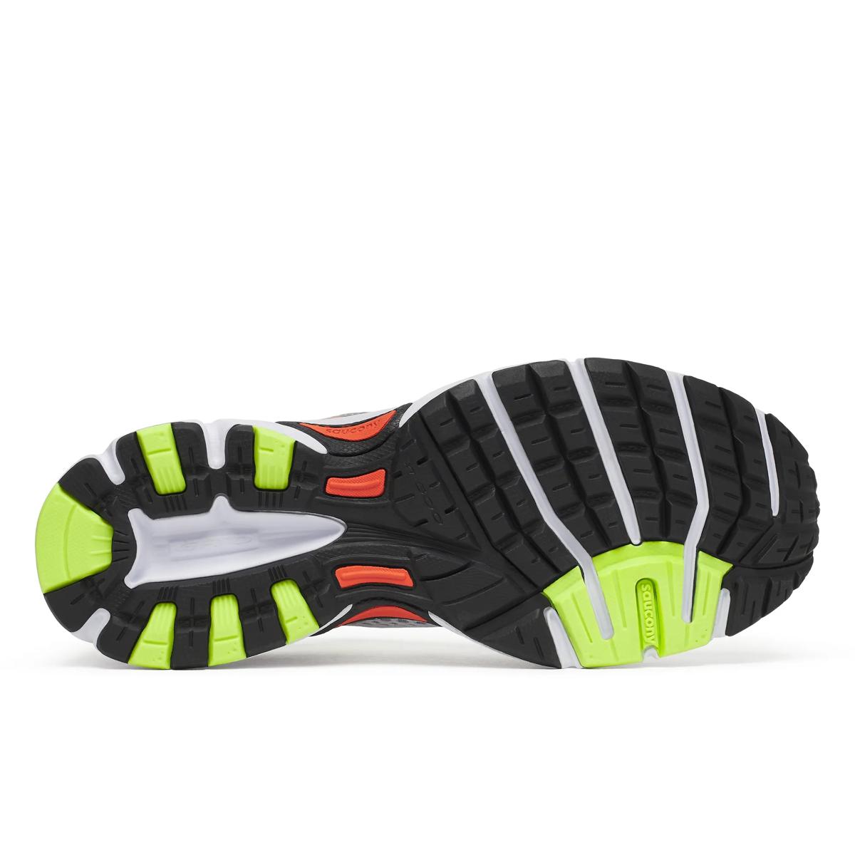 Saucony Men's Ride Millennium White/Silver/Lime/Orange