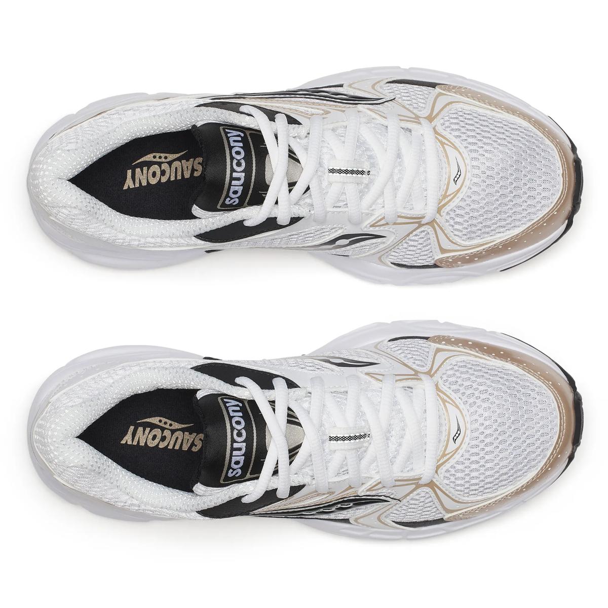 Saucony Men's Ride Millennium White/Gold/Black