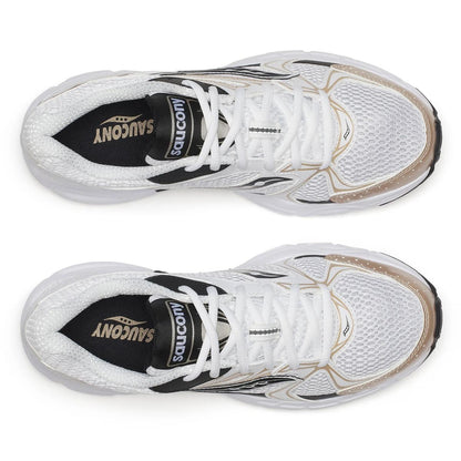 Saucony Men's Ride Millennium White/Gold/Black
