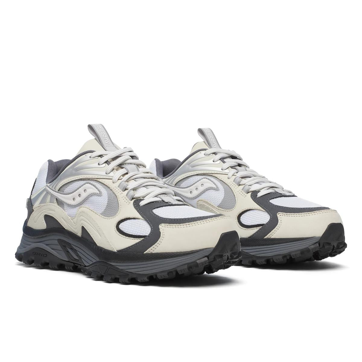 Saucony Men's Grid Aura X White/Silver