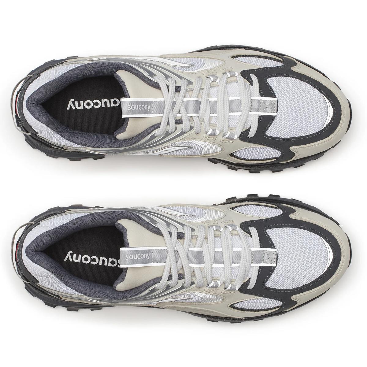 Saucony Men's Grid Aura X White/Silver
