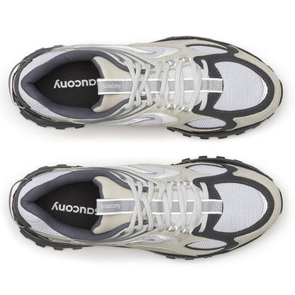 Saucony Men's Grid Aura X White/Silver