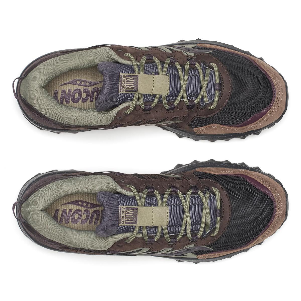 Saucony Men's Grid Peak Black/Wine