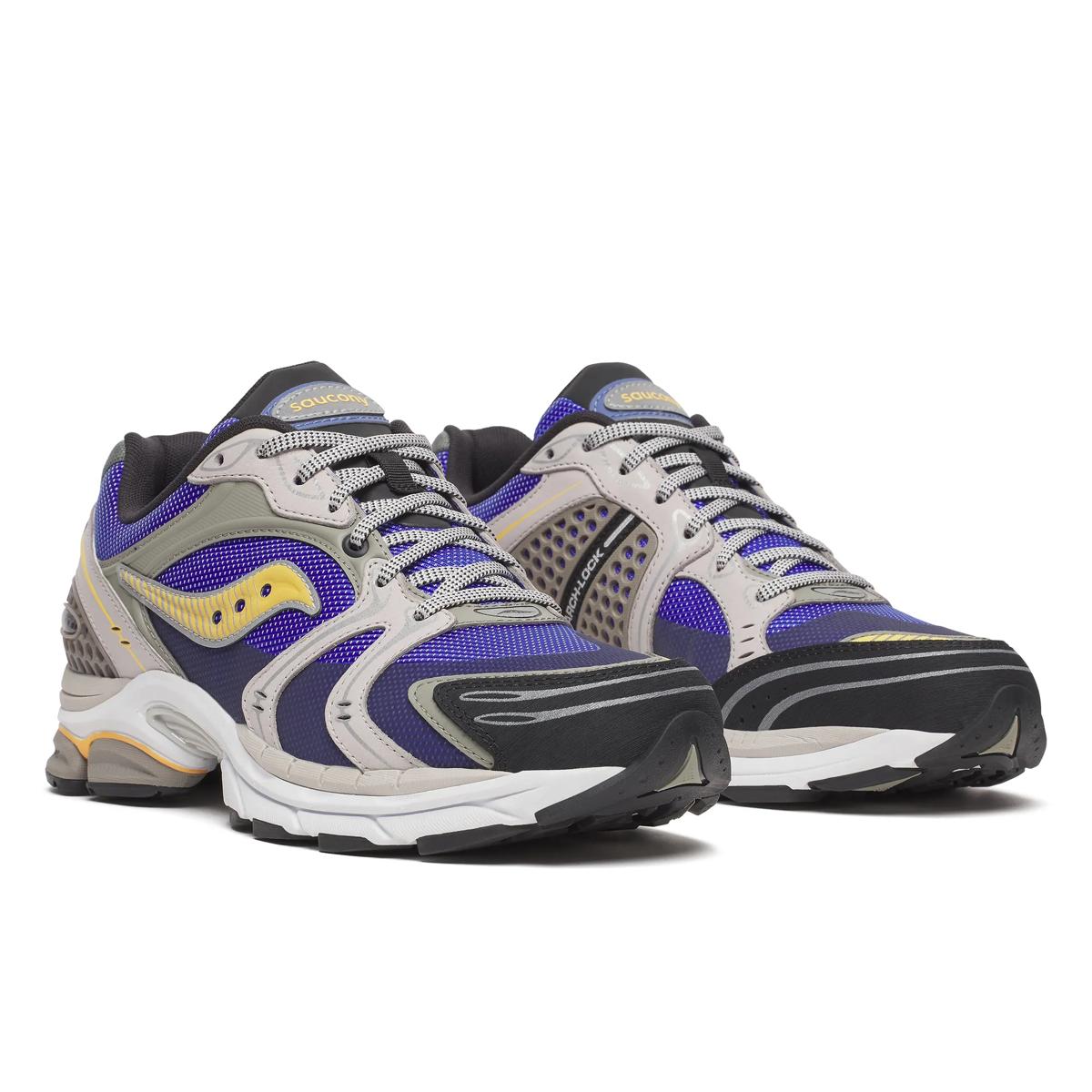 Saucony Men's Progrid Triumph 4 Blue/Mustard