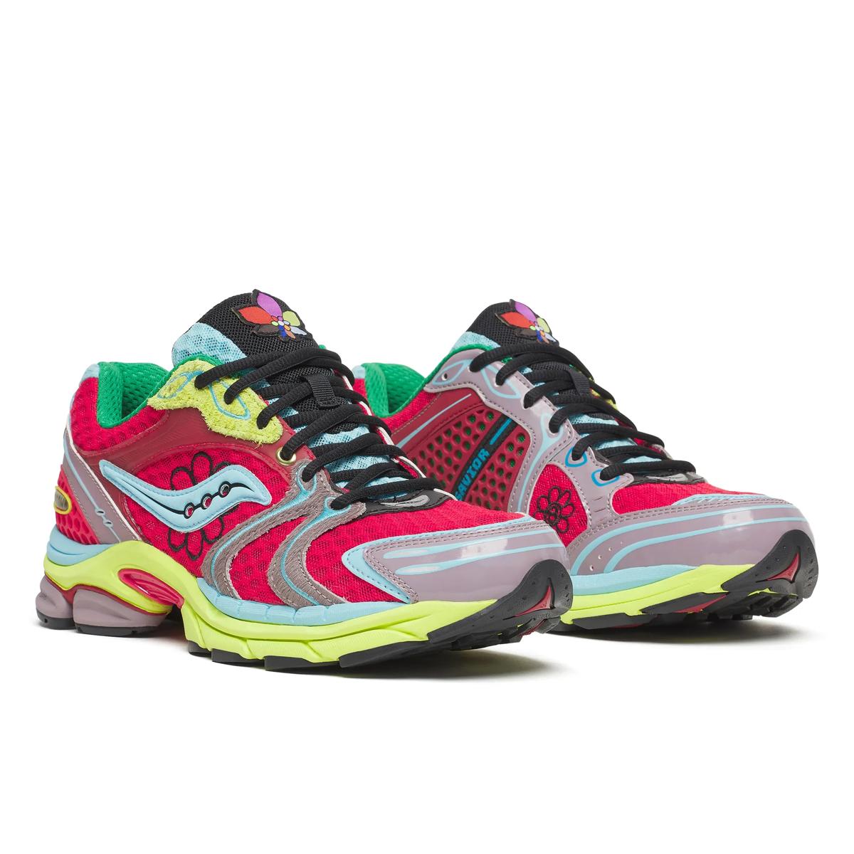 Saucony Men's Progrid Triumph 4 Jae Tips Flowers Grow Uptown Poison Ivy