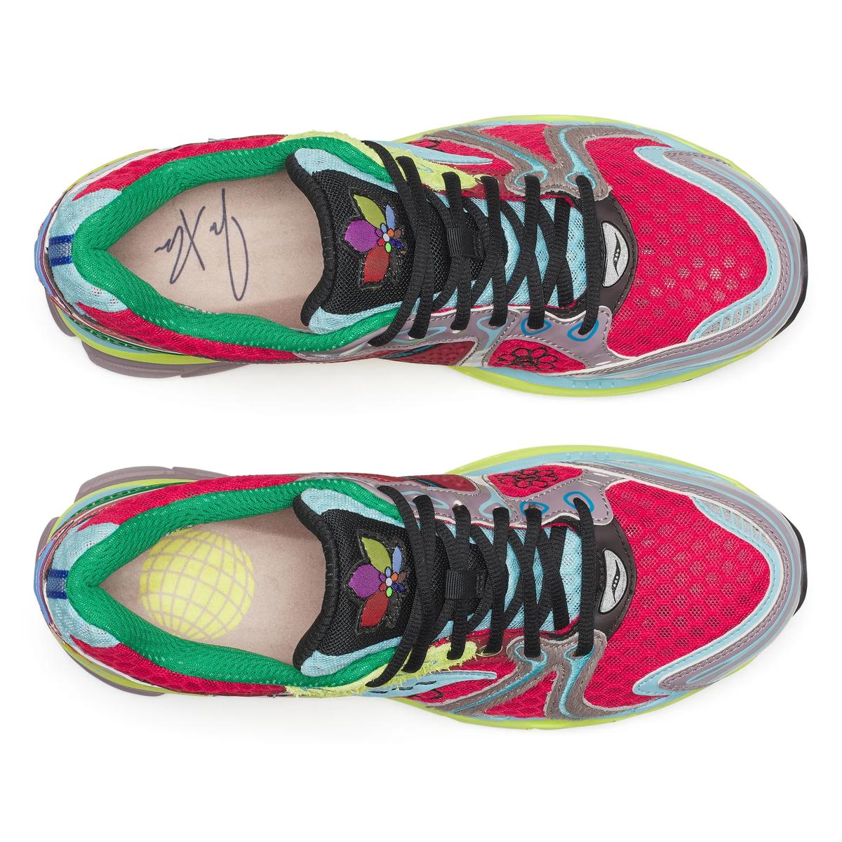 Saucony Men's Progrid Triumph 4 Jae Tips Flowers Grow Uptown Poison Ivy