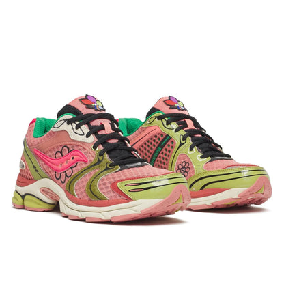 Saucony Men's Progrid Triumph 4 Jae Tips Flowers Grow Uptown Virginia Creeper