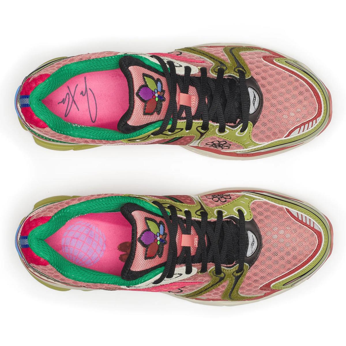 Saucony Men's Progrid Triumph 4 Jae Tips Flowers Grow Uptown Virginia Creeper