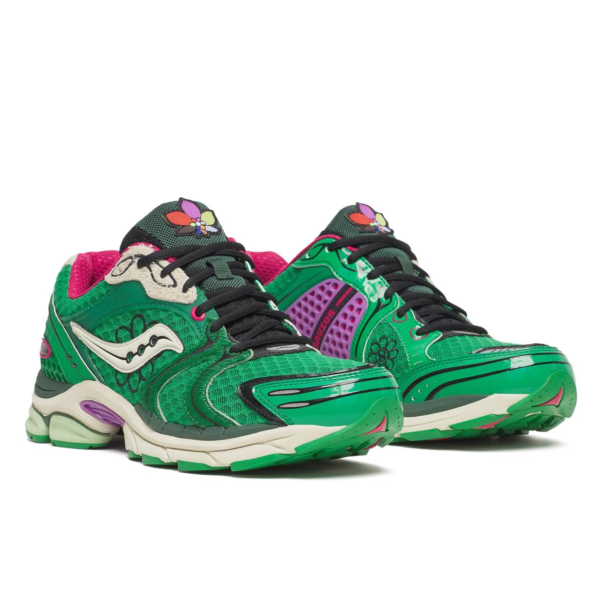 Saucony Men's Progrid Triumph 4 Jae Tips Flowers Grow Uptown
