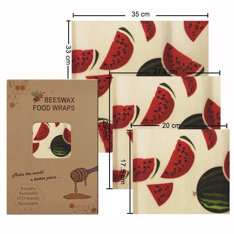 Eco-Friendly Reusable Food Wraps