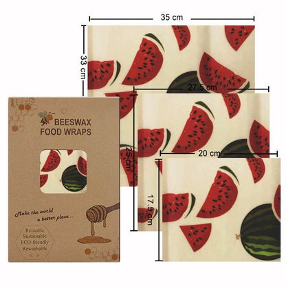 Eco-Friendly Reusable Food Wraps