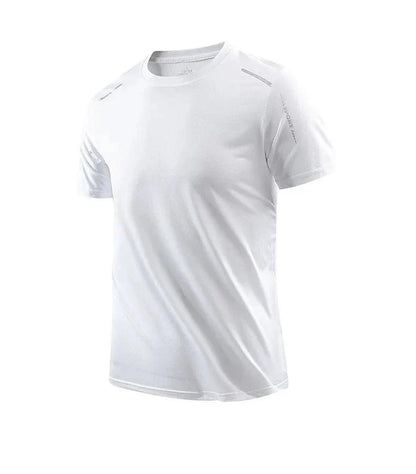 CHRLCK Men's Quick Dry Running T Shirt Size M Breathable Outdoor Sports Tee Hiking Fishing Summer Essentials