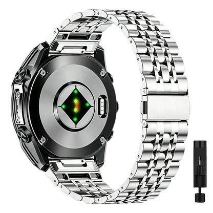 Garmin Stainless Steel Smartwatch Band - QuickFit Strap