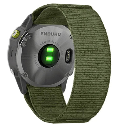 Garmin Nylon Smartwatch Band - QuickFit Canvas Strap