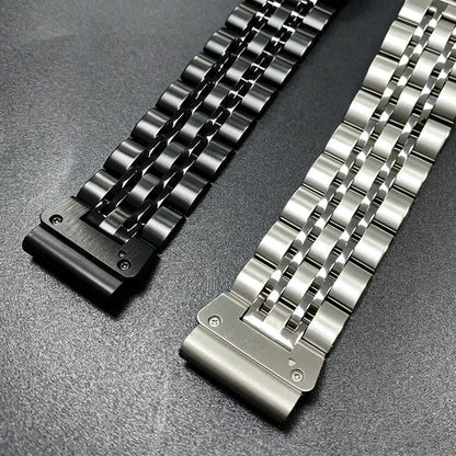 Garmin Stainless Steel Smartwatch Band - QuickFit Strap