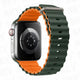 olive green and orange
