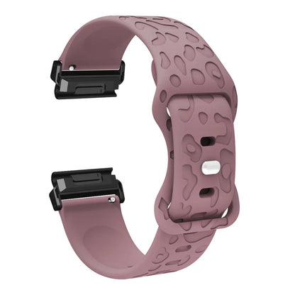 Garmin Engraved Silicone Smartwatch Band - QuickFit Strap