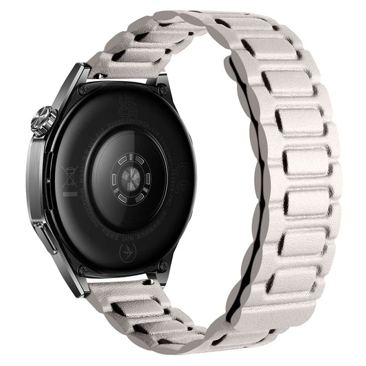 Garmin Leather Smartwatch Band - Magnetic Strap