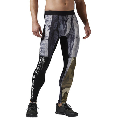 Reebok Men's One Series Camo Tight Tights