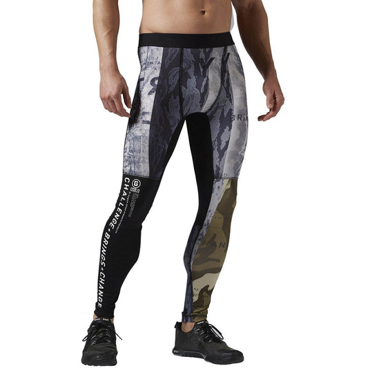 Reebok Men's One Series Camo Tight Tights