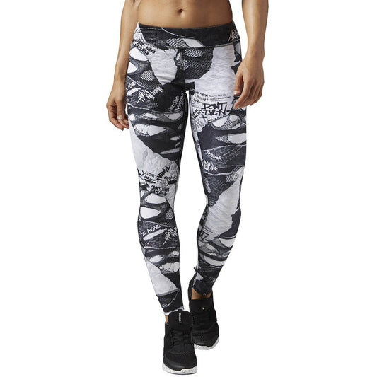 Reebok Women's Dance Shredded Punk Tights