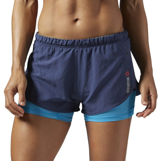 Women's Reebok One Series Running 2-In-1 Short