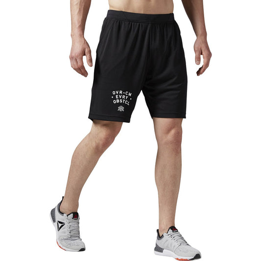 Reebok Men's Crossfit Obstacle Terrain Racing Knit Short Shorts