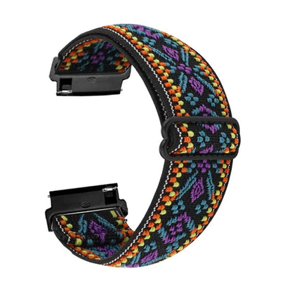 Garmin Elastic Nylon Smartwatch Band - Stretch Strap