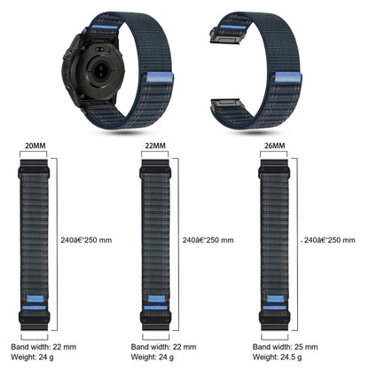 Garmin Nylon QuickFit Smartwatch Band - Loop Strap