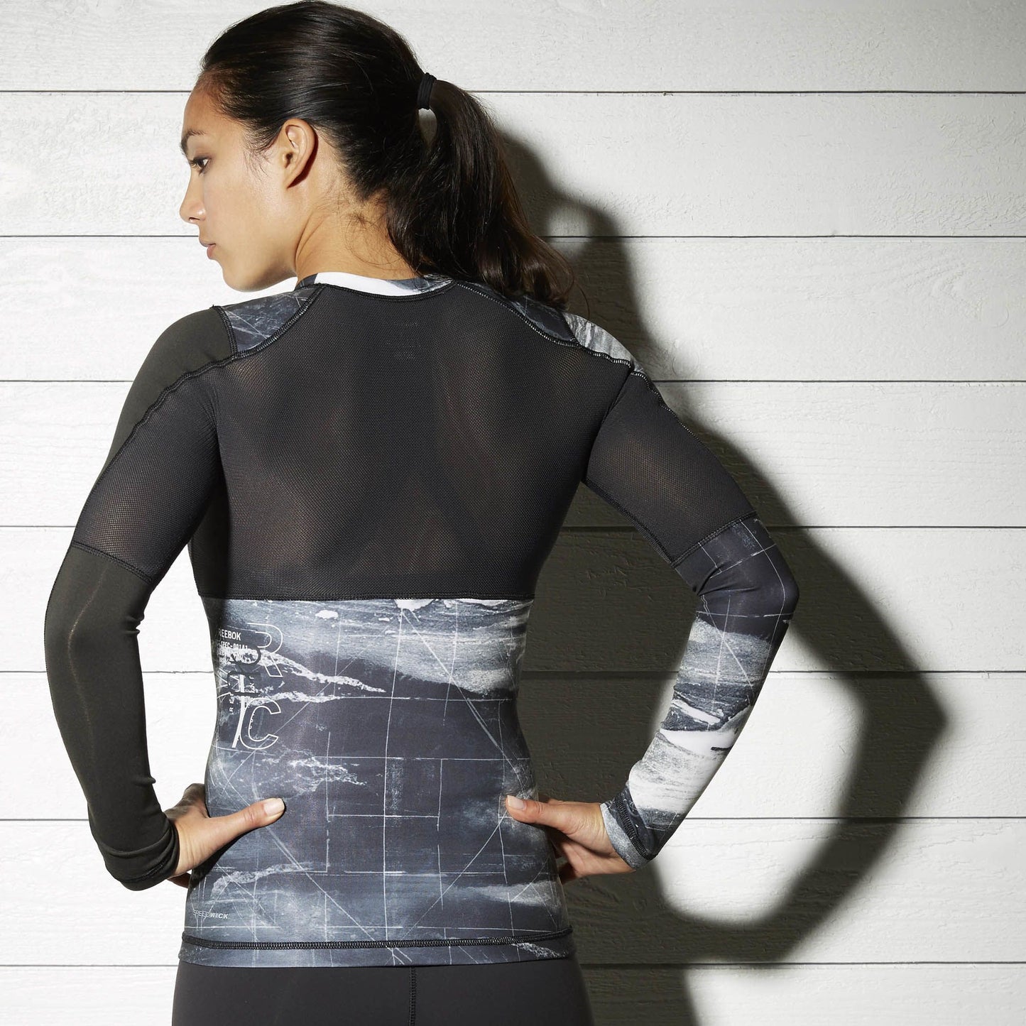 Reebok Women's Combat Longsleeve Rashguard