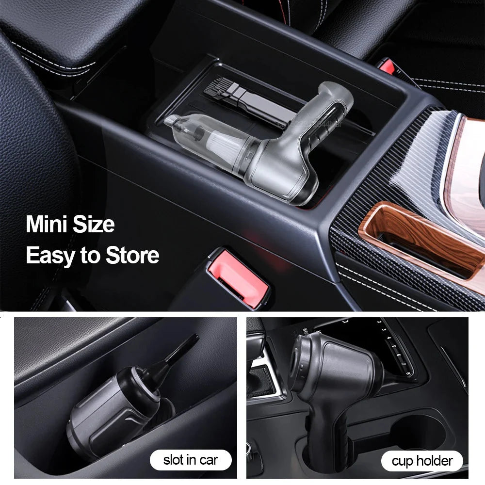 Cordless Vacuum Cleaner | Blowable Portable Cordless Car Vacuum