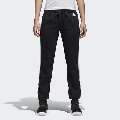 adidas Women's Essential 3-Stripes Closed Hem Slim Pants