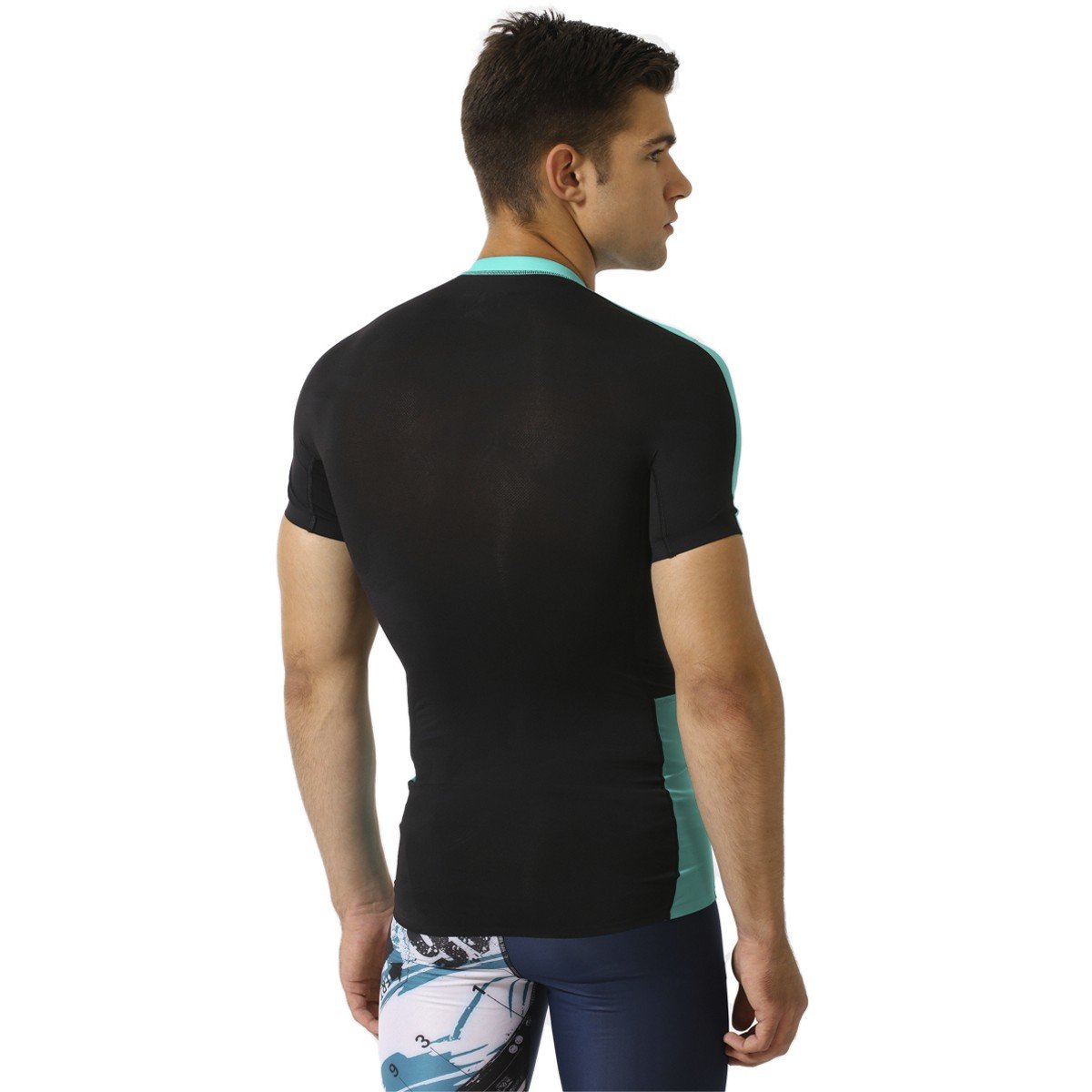 Reebok Men's Crossfit Games Short Sleeve Compression Shirt